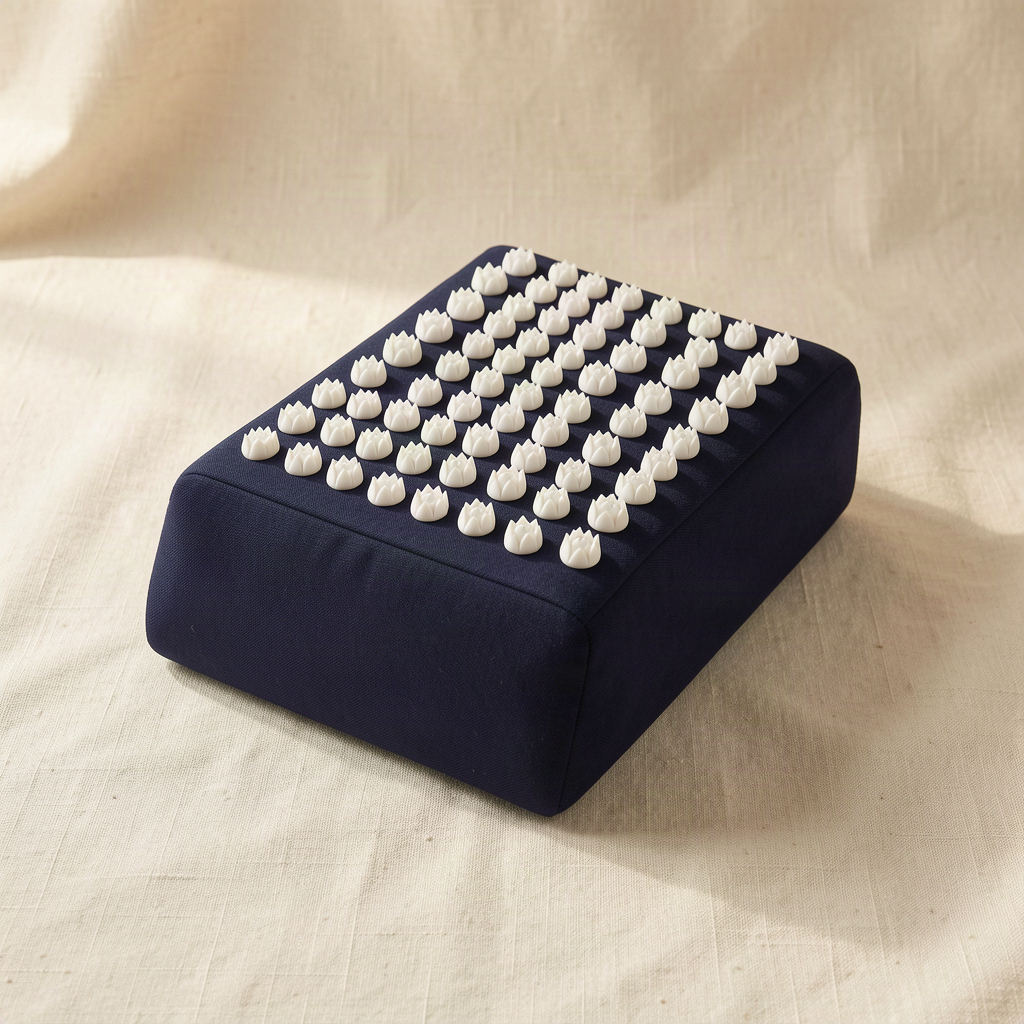 The Restveta acupressure neck pillow